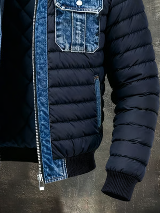 Varized™ | VESTE MATELASSÉE HYBRIDE EN DENIM
