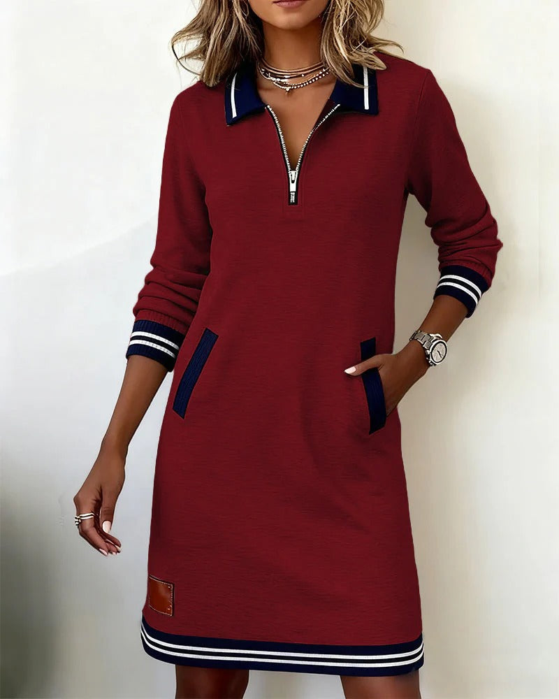 Nadège | Robe Style Sporty-Chic Féminin